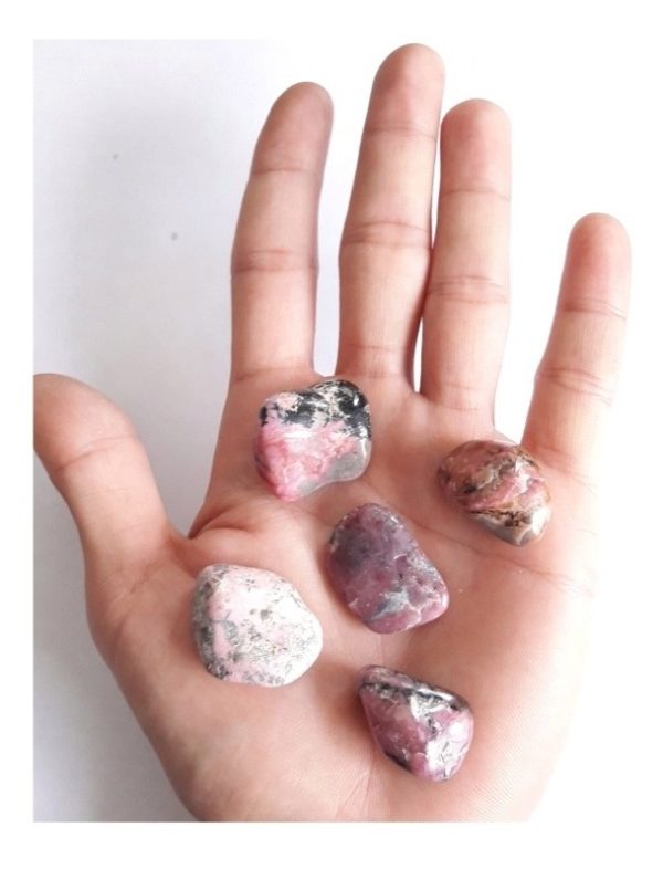 Jade Rodonita. Piedra Natural Energética .amor - Autoestima - Imagen 3
