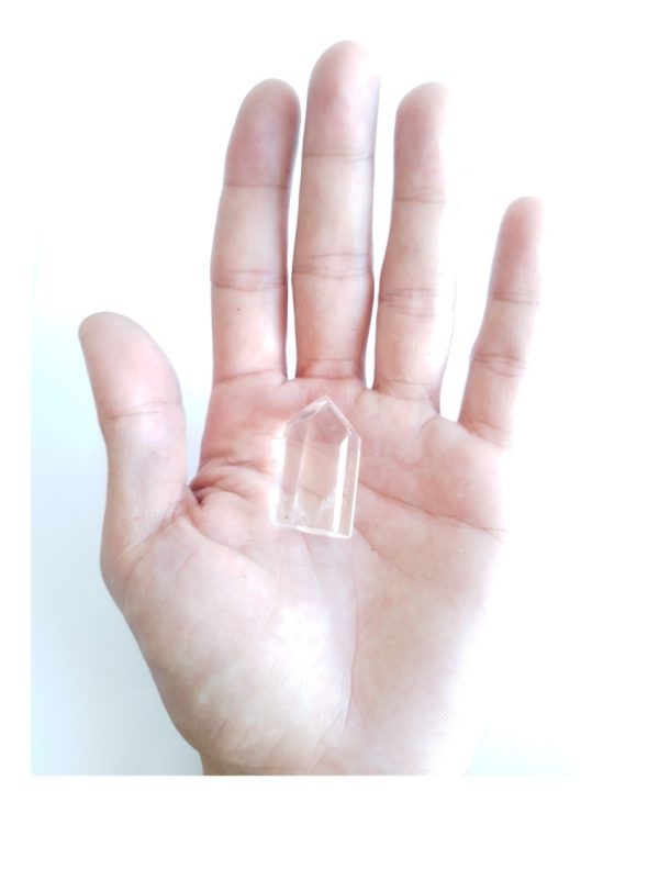 Obelisco Cuarzo Cristal, Piedra Natural. Gemoterapia - Imagen 4