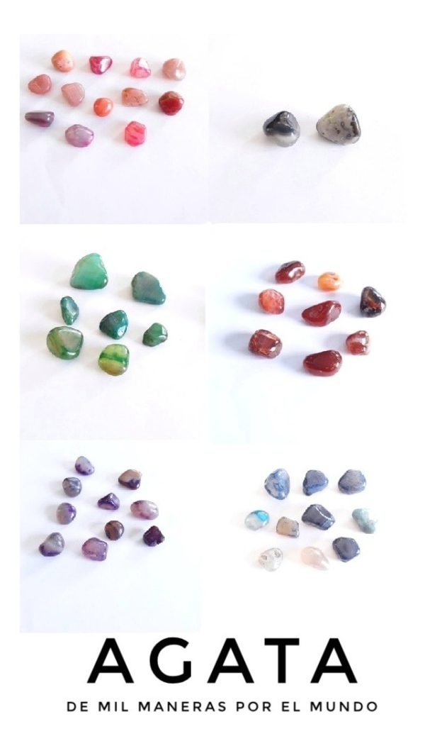 Ágata. Piedra Energética. Aceptación Y Equilibrio Emocional. - Imagen 2