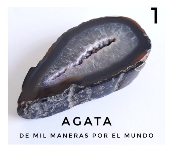 Ágata Natural Median. Piedra Natural. Equilibrio Emocional. - Imagen 6