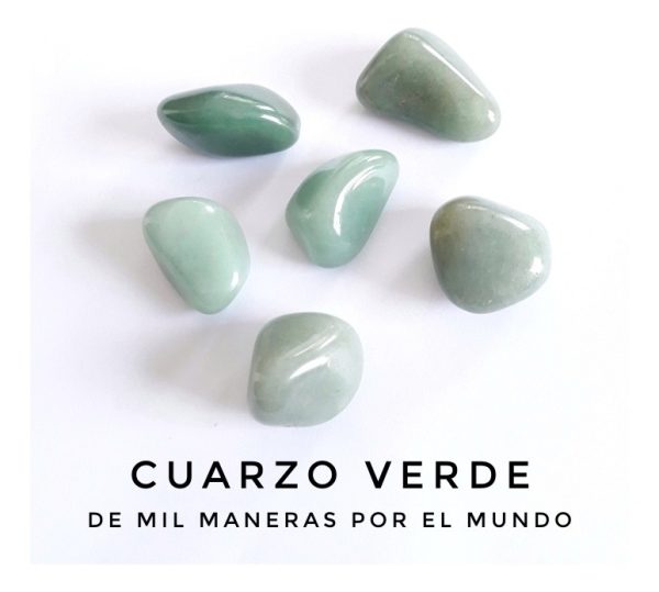 Cuarzo Verde. Piedra Natural Energética. Salud Y Prosperidad - Imagen 2