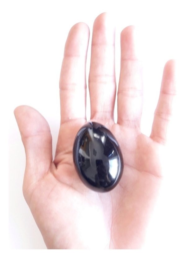 Obsidiana Negra Mexicano, Huevo Gemoterapia. Sanación. - Imagen 2