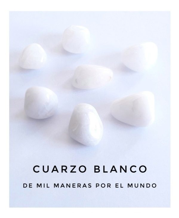 Cuarzo Blanco Piedra Energética Natural . Ansiedad Y Estrés - Imagen 3