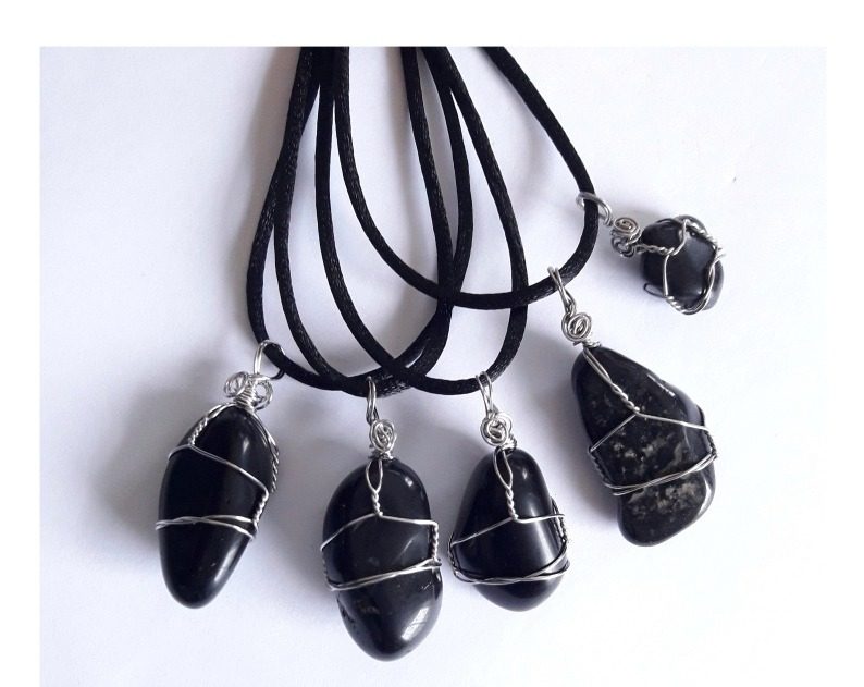 COLLAR ACERO - ÓNIX NEGRO - Protección