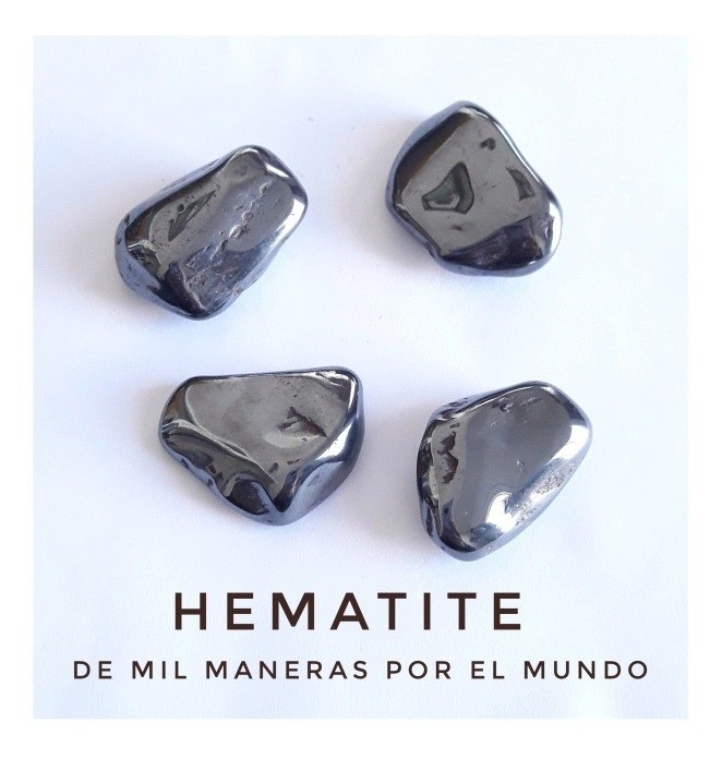 Hematite Piedra Natural Energética. Suerte Y Desintoxicación - Imagen 2