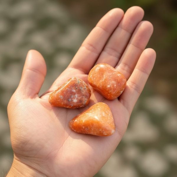 Calcita Naranja. Piedra Energética Natural. Disipa El Miedo