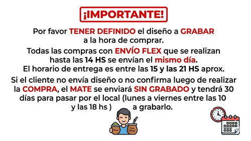 Mates Personalizados Con Grabado Láser. Clásico, Imperial. - Imagen 5