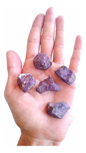 Purpurita Piedra Energética Natural . Estrés - Ansiedad - Imagen 2