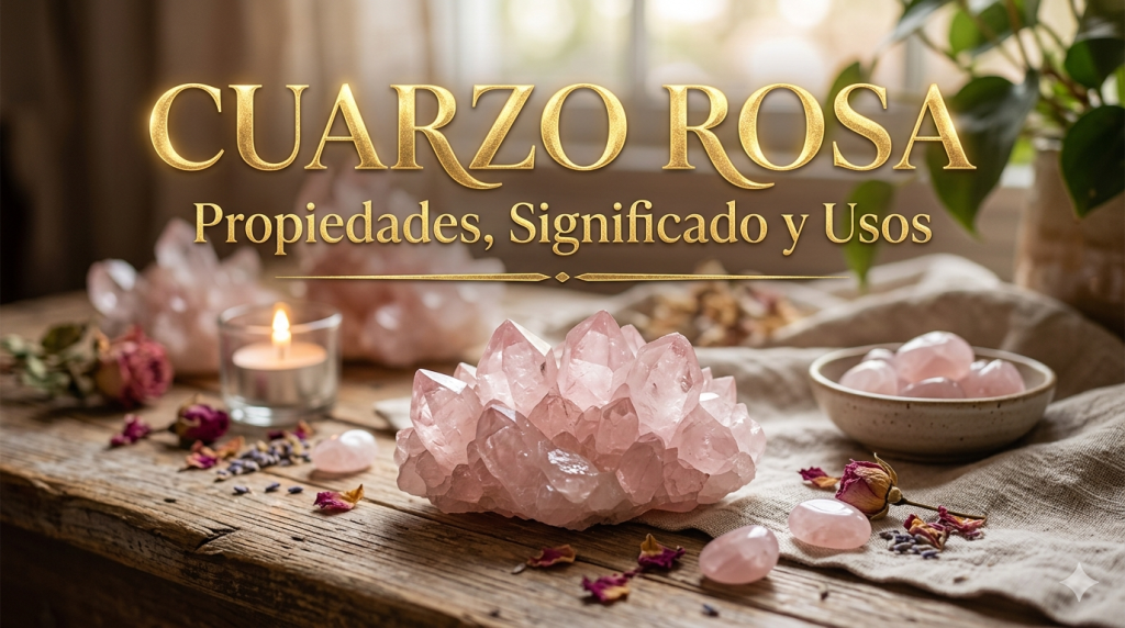 Cuarzo Rosa: Propiedades, Significado y Usos