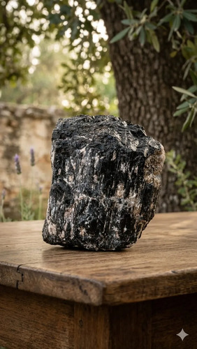 Turmalina Negra Grande. Colección. Piedra Natural Protección