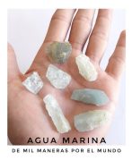 Agua marina en bruto protección viajeros paz y relajación